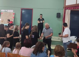 Βράβευση του Δημοτικού Σχολείου Πυργετού για τη 2η θέση στον Πανελλήνιο Διαγωνισμό Σχολικής Εφημερίδας